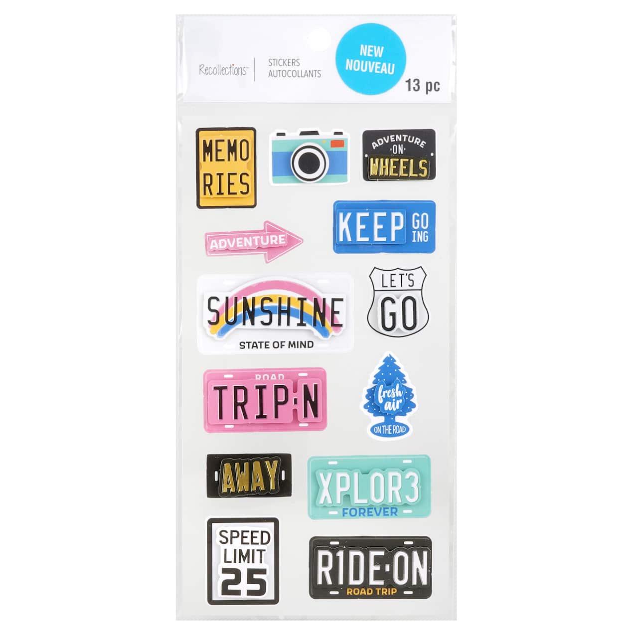 Travel Signs Stickers by Recollections&#x2122;